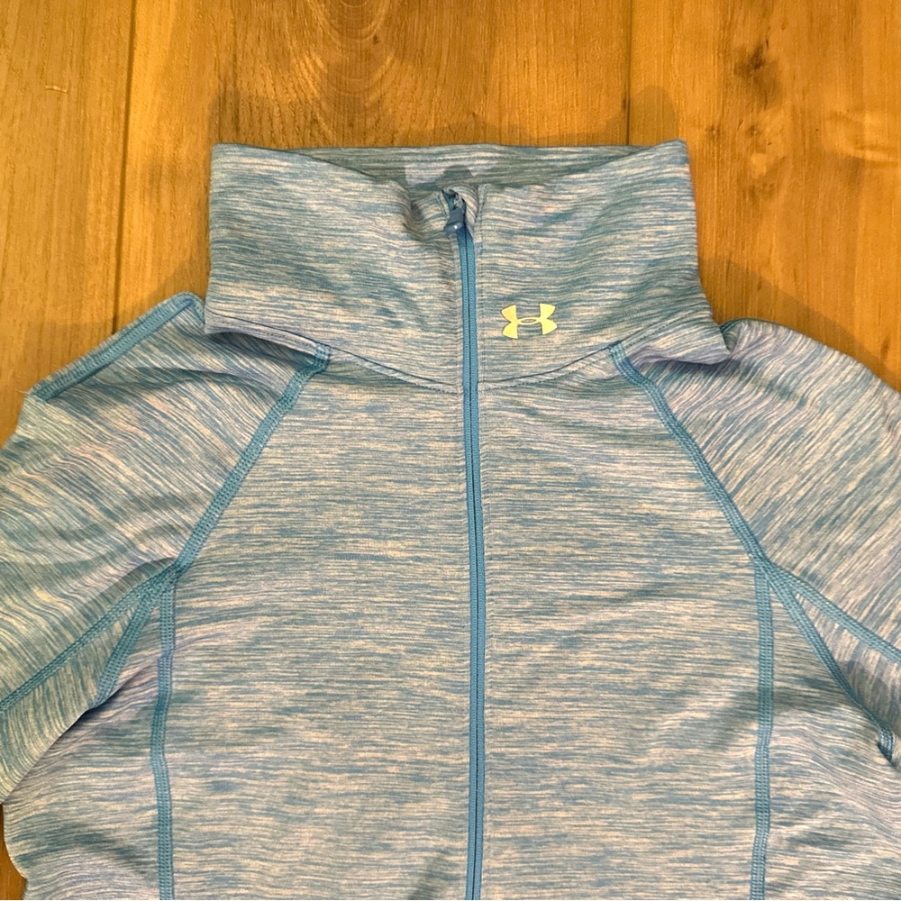 Under Armour Heathered Blue Performance Jacket